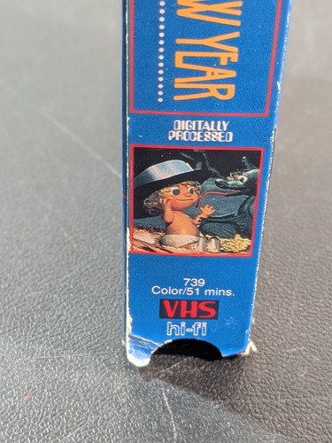 RUDOLPH'S SHINY NEW YEAR ANIMATED VHS VIDEO, RED SKELTON, FRANK GORSHIN MOREY A. - Picture 4 of 13