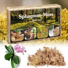 Sphagnum Moss,Sphagnum Moss for Plants,4 QT Natural Long Fibered 4