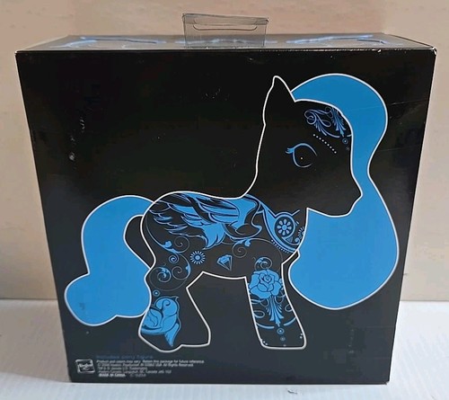 2008 My Little Pony Twinkle Hope Black with Blue Tatoo Art Pony NRFB RARE - Picture 2 of 3