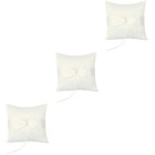 3 Pieces Braut Ringkissen Dekokissen Zur Hochzeit Hochzeitskissenblume