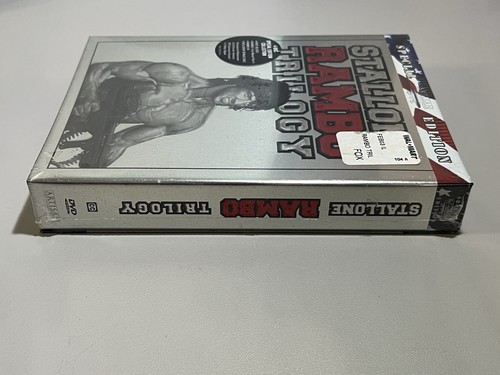 Rambo Trilogy (4-Disc Special DVD Edition Collection) w/Tin Slip Cover - NEW - Imagen 4 de 6