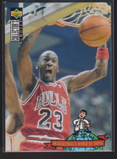 Michael Jordan 1994-95 Upper Deck Collector's Choice #402 Chicago Bulls