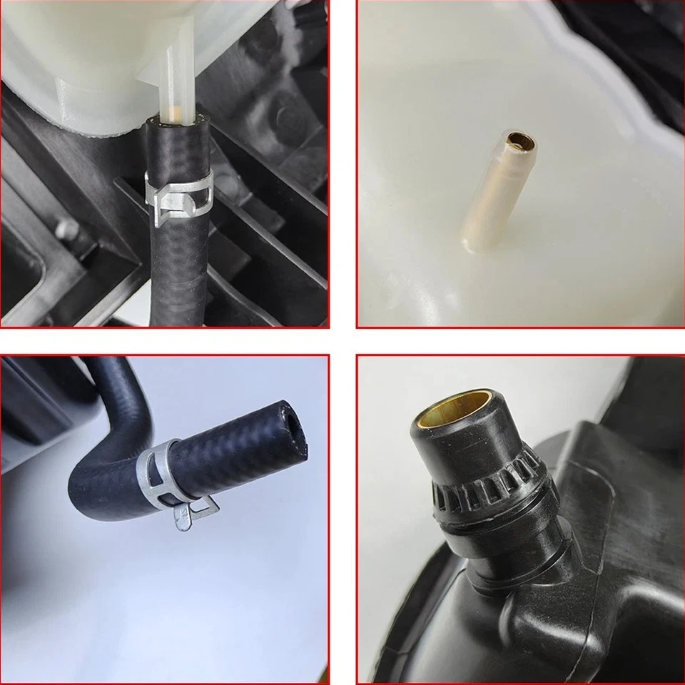 Coolant Radiator Reservoir Overflow Expansion Tank For Ford F-150 2010-2014 - Imagem 2 de 4