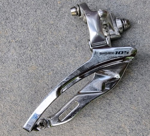 Shimano 105 5500 FD-5504 9-fach TRIPLE Anlöt Umwerfer