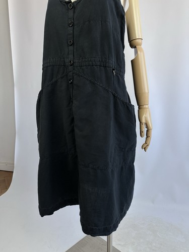 Gudrun Sjödén Black Pinafore Dress – Size XL - Picture 3 of 18