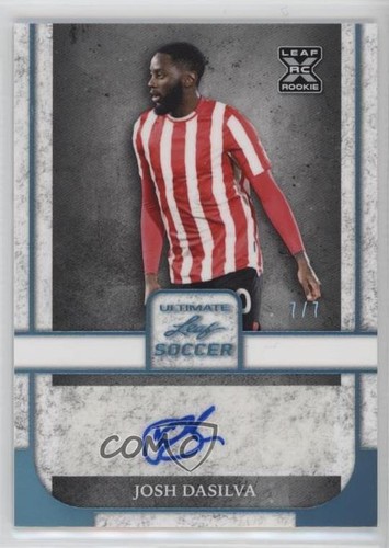 2022 Leaf Ultimate Platinum Spectrum /10 Josh Dasilva #BA-JD3 Rookie Auto RC - Picture 1 of 3