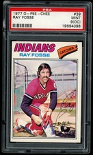1977 O-Pee-Chee 39 Ray Fosse - PSA 9 OC POP 1 NON HIGHER