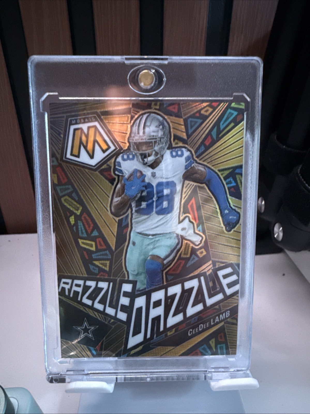 2023 Panini Mosaic CeeDee Lamb Razzle Dazzle RD-13 SSP - Cowboys