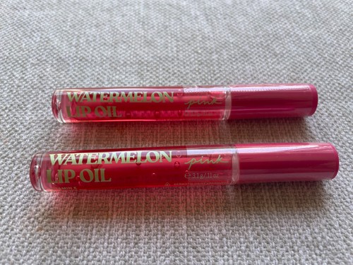 Victoria's Secret (Pink) Wassermelonen-Lippenöl 0,11 Unzen/3,1 gr (2er-Set) kostenloser Versand - Bild 2 von 4
