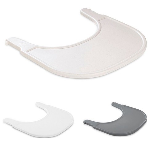 Hauck Hochstuhltablett Alpha Click Tray Tisch für Hochstuhl Tablett Ablage weiß - Bild 2 von 21