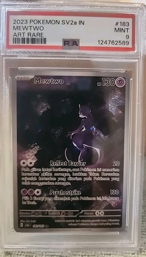 2023 Pokeman Mewtwo 183 Rare Card PSA MINT TOP!! - Bild 1 von 2