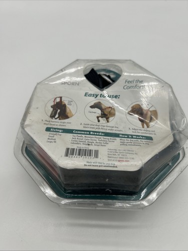 Sporn Stop-Pulling Dog Harness Small Fit LARGE/XL 16-24" - RED - Picture 2 of 2