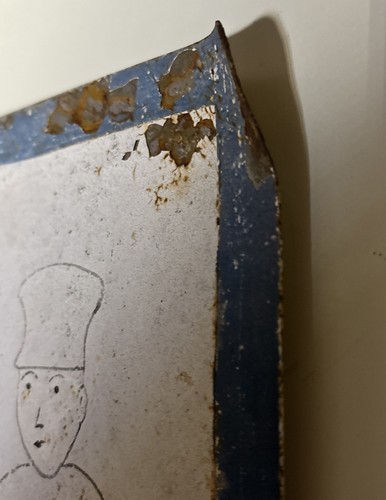 Vintage Distressed Blechschild, "Blue Plate Special" 12x16" - Bild 3 von 3