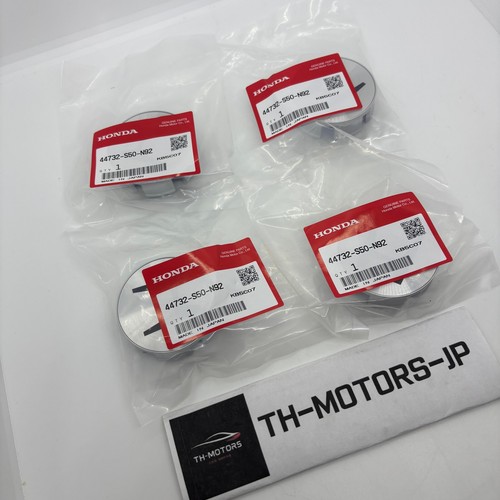 Honda Genuine OEM NEW INTEGRA RSX DC2 Civic Si ALUMINIUM WHEEL Center Cap 4SET - Picture 3 of 7