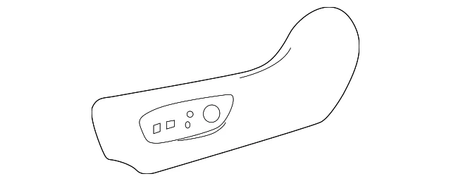 Panel lateral exterior para Toyota Highlander 2020-2022 (N/P 71812-0R140-E0)