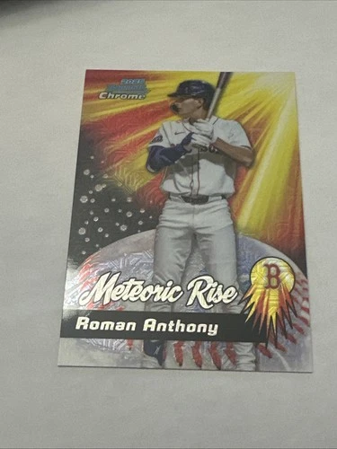 2025 Bowman Chrome - Meteoric Rise Roman Anthony #MR-25 Mojo Refractor (RC)