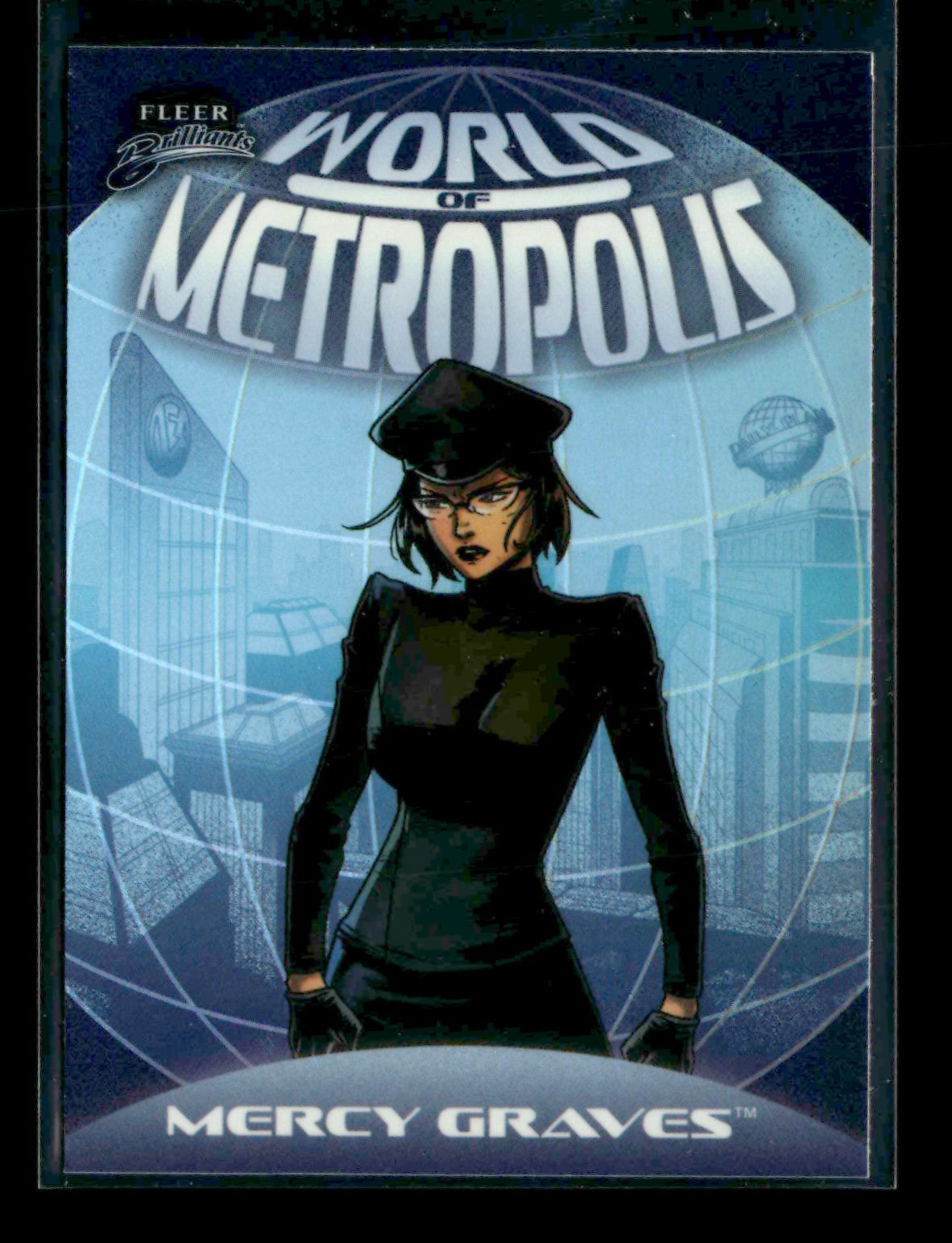 Mercy Graves 2025 Fleer Brilliants Superman World of Metropolis #WM-7