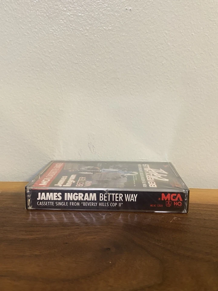 Beverly Hills Cop 2 Cassette 1987 Single Better Way James Ingram Sealed  Foto 3 de 4