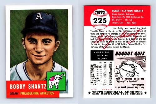 1991 Topps Archives 1953 Baseball (#172-#337) *YOU PICK* Exact Card Shown NM-MT+ - Picture 54 of 160