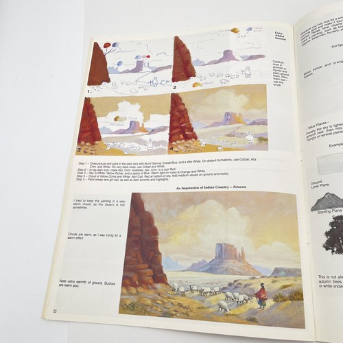 Vintage kleine Gemälde, die verkaufen Lola Ades Walter T Foster Art Guide 201 - Bild 6 von 9