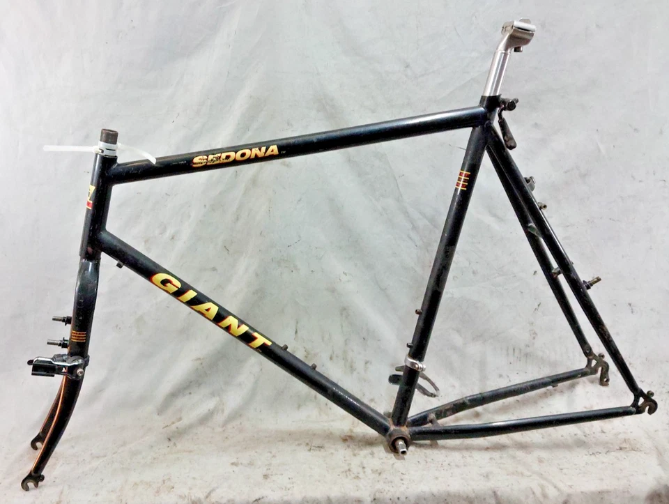 Cuadro de bicicleta MTB Giant Sedona 1997 24" XX-Grande rígido retro Mid-School Commuter Foto 2 de 4