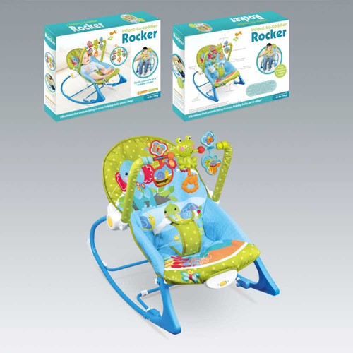 Baby Bouncer Rocker Swing Vibration Chairs Soft Soothing Music Infant To Toddler - Picture 13 of 23