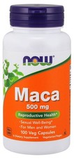 Now Foods Maca 500 mg 100 Capsule