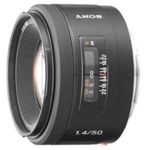 SONY single focus lens 50mm F1.4 SAL50F14 full size compatible - Imagen 1 de 1