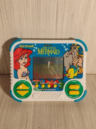 Disney Tiger Electronics The Little Mermaid Handheld LCD Video Game Tested Works