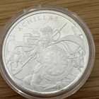 1 oz. ACHILLES - Legendary Warriors Series #3 round .999 fine silver