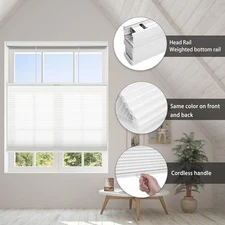 Home Decorators Top Down Bottom up Cordless Light Filtering Cellular Shades 