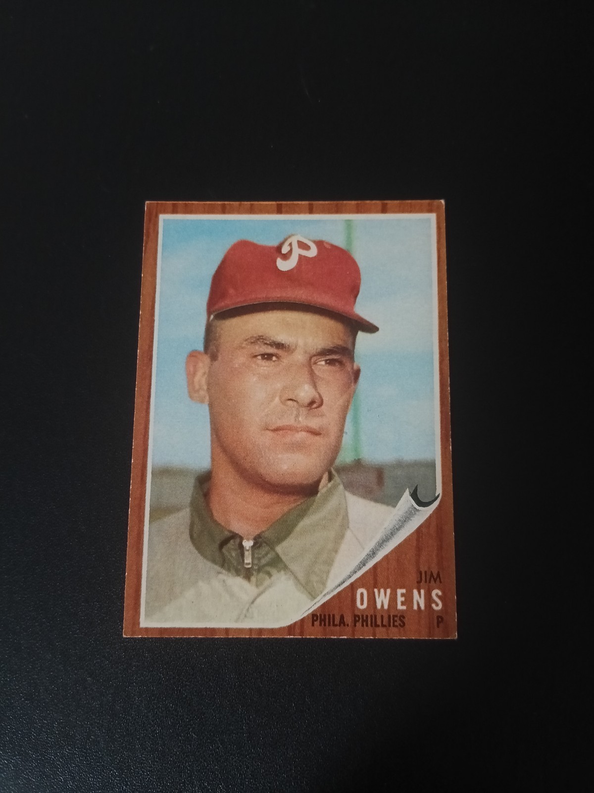 1962 Topps Set-Break #212 Jim Owens Free Shipping