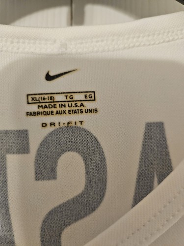 Nike Brandi Chastain US Soccer Jersey #6 White Womens XL Vintage 1999 - Bild 3 von 6