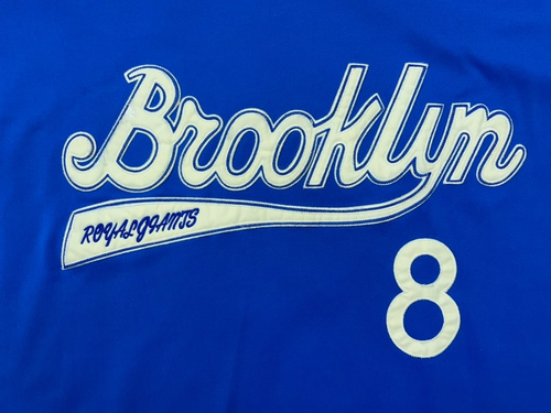 Brooklyn Royal Giants Trikot Herren XXXL blau weiß NLBM 1923-1927 Negro League Vintage - Bild 7 von 16