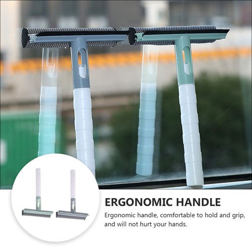 2 Pcs Household Glass Wiper Window Cleaning Equipment Tool Accessory - Bild 12 von 12