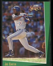 Joe Carter 1993 Select #96 Toronto Blue Jays