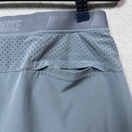 Nike Dri Fit Skort Womens L Gray A-Line Performance Stretch Golf Tennis Athlete - Picture 13 of 17