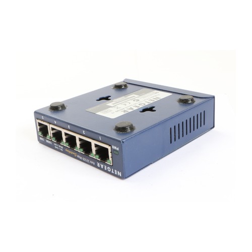 Netgear Pro Safe 5 Port 10/100 FS105 Ethernet-Verteiler + Sehr Gut (276082) - 第 6/6 張圖片