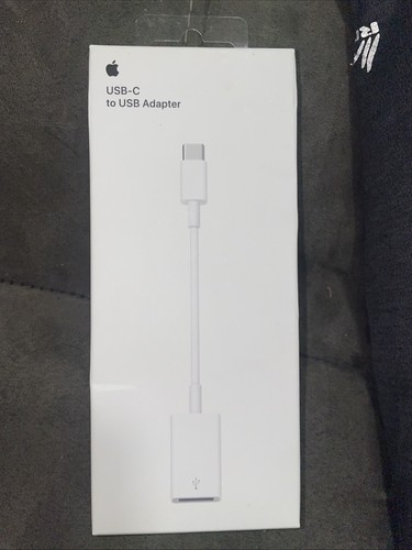 Apple USB-C to USB Adapter for Mac A1632 - Genuine (MJ1M2AM/A) - 第 1/2 張圖片