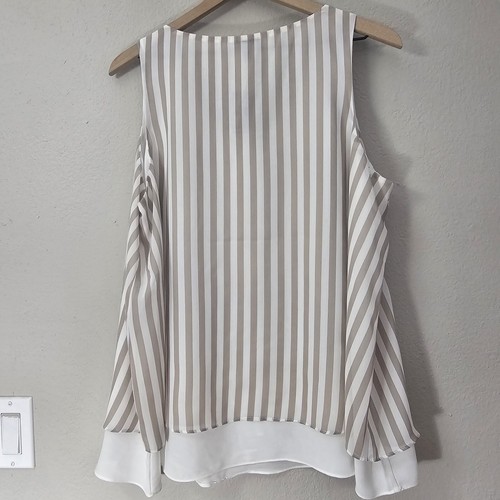 New With Tags Torrid Double Layer Blouse Size Torrid 0 - Picture 4 of 9