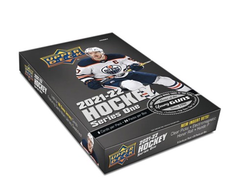 2021-22 Upper Deck Series 1 Hockey Hobby Box Neu Factory Sealed - Bild 2 von 2