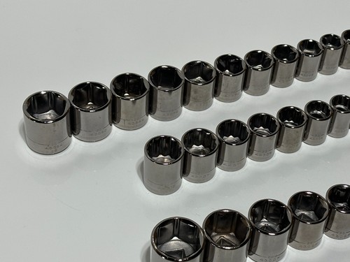NEW Craftsman USA G 47pc Shallow 3/8” Drive Socket Set, (21) SAE & (26) Metric - Picture 9 of 14