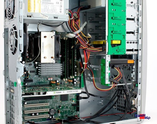 HP WORKSTATION XW4600 8GB RAM 500GB HDD QUADRO FX 1800 COMPUTER PC WINDOWS XP - Bild 5 von 7