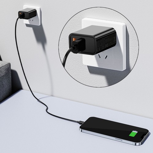 USB-C Fast Wall Charger Block+3ft USB-C Cable For Google Pixel Fold/9/8/7/6/5/4a - Picture 5 of 12