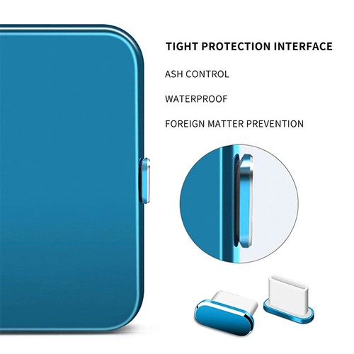 3 TAPPI protezione antipolvere COVER Porta Type-C/USB-C Porta PHONE TABLET PC OR - Foto 6 di 7