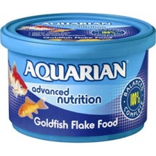 Aquarian Goldfish Fresh Water Flake Fish Food Varios Sizes