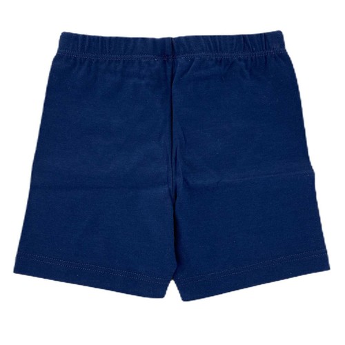 A65 Completa Niña NIÑA IL GUFO Algodón Camiseta/Pantalones Cortos Azul/Blanco Niños - Imagen 3 de 4