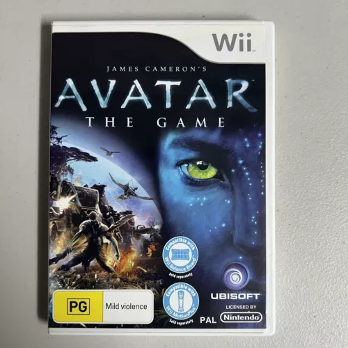 JAMES CAMERON'S AVATAR THE GAME Wii+Manual Tested Free Post🇦🇺