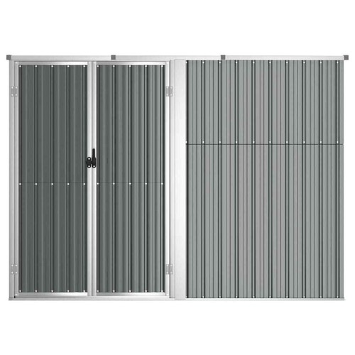Geräteschuppen Verzinkter Stahl Gerätehaus Gartenhaus mehrere Auswahl vidaXL - Bild 48 von 73