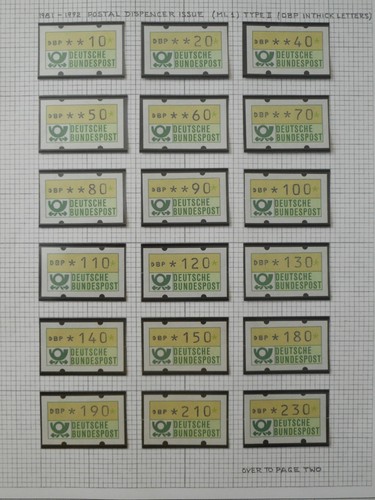 Varied Denomination Vending Machine Stamps & Covers Specialized Collection - Picture 5 of 20